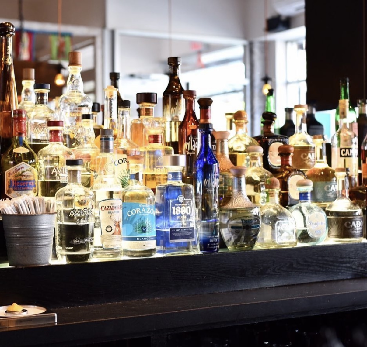 Picos back bar selection